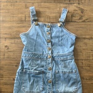 Kids Denim Jumper Dress